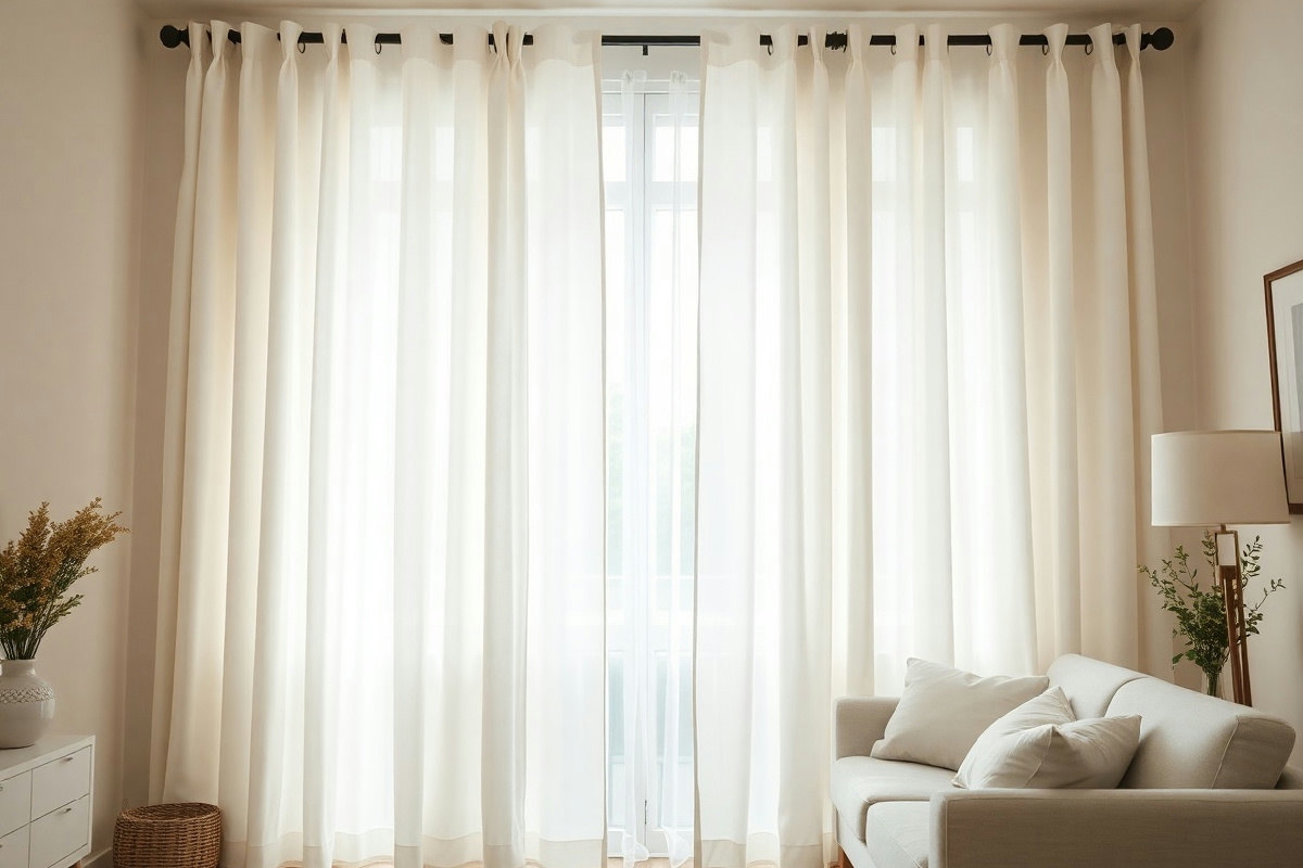 Rinnova la tua casa con tende shabby chic: luci morbide e tessuti leggeri in pochi passi