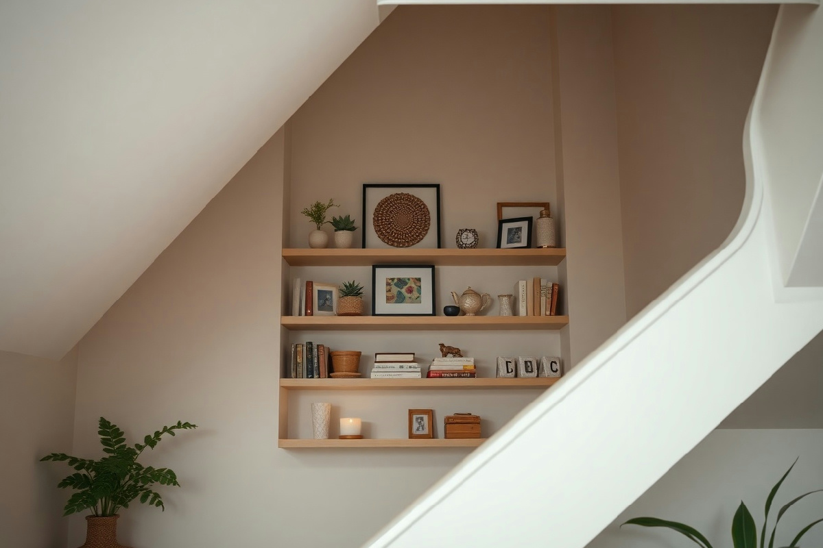 Sotto le scale c'è un mondo da reinventare: da disordine a spazio funzionale in un attimo